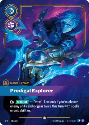 Prodigal Explorer, Riftbound card SFD-248/221 from Spiritforged