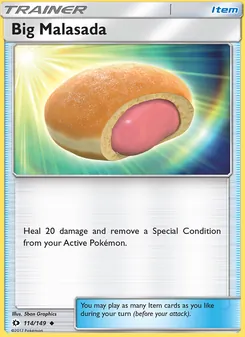 Big Malasada — Sun & Moon #114, 2017. Illustrated by 5ban Graphics.