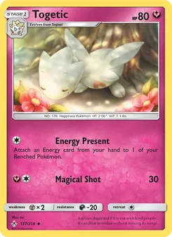 Togetic — Unbroken Bonds #137, 2019. Illustrated by sui.