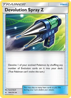 Devolution Spray Z — Unbroken Bonds #166, 2019. Illustrated by Toyste Beach.
