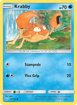 Krabby — Unbroken Bonds #46, 2019. Illustrated by Sekio.