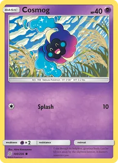 Cosmog — Unified Minds #100, 2019. Illustrated by Akira Komayama.