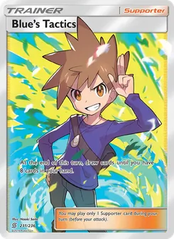 Blue’s Tactics — Unified Minds #231, 2019. Illustrated by Naoki Saito.