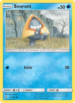 Snorunt — Unified Minds #37, 2019. Illustrated by Naoyo Kimura.