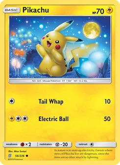 Pikachu — Unified Minds #56, 2019. Illustrated by Misa Tsutsui.