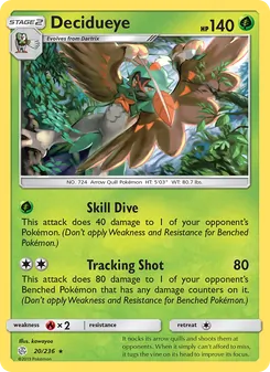 Decidueye — Cosmic Eclipse #20, 2019. Illustrated by kawayoo.