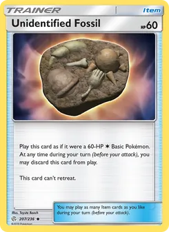 Unidentified Fossil — Cosmic Eclipse #207, 2019. Illustrated by Toyste Beach.