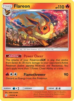 Flareon — Cosmic Eclipse #25, 2019. Illustrated by AKIRA EGAWA.