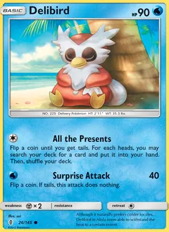Delibird — Guardians Rising #26, 2017. Illustrated by sui.