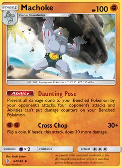 Machoke — Guardians Rising #64, 2017. Illustrated by Kouki Saitou.