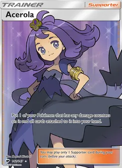 Acerola — Burning Shadows #142, 2017. Illustrated by Megumi Mizutani.