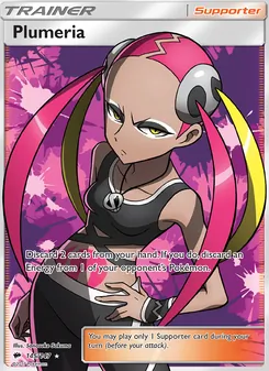 Plumeria — Burning Shadows #145, 2017. Illustrated by Sanosuke Sakuma.