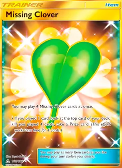 Missing Clover — Ultra Prism #168, 2018. Illustrated by Toyste Beach.