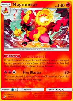 Magmortar — Ultra Prism #19, 2018. Illustrated by nagimiso.