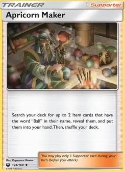 Apricorn Maker — Celestial Storm #124, 2018. Illustrated by Kagemaru Himeno.