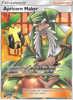 Apricorn Maker — Celestial Storm #161, 2018. Illustrated by Kagemaru Himeno.