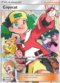 Copycat — Celestial Storm #163, 2018. Illustrated by Megumi Mizutani.