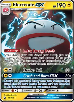 Electrode GX — Celestial Storm #48, 2018. Illustrated by 5ban Graphics.