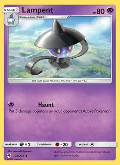 Lampent — Lost Thunder #102, 2018. Illustrated by Anesaki Dynamic.