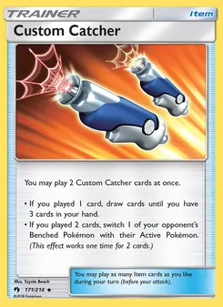 Custom Catcher — Lost Thunder #171, 2018. Illustrated by Toyste Beach.