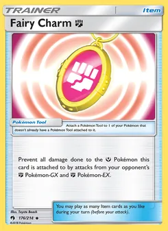 Fairy Charm Fighting — Lost Thunder #176, 2018. Illustrated by Toyste Beach.