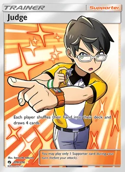 Judge — Lost Thunder #209, 2018. Illustrated by Sanosuke Sakuma.