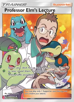 Professor Elm’s Lecture — Lost Thunder #213, 2018. Illustrated by Hideki Ishikawa.
