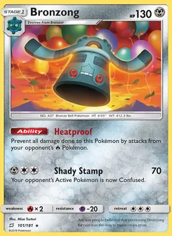 Bronzong — Team Up #101, 2019. Illustrated by Misa Tsutsui.