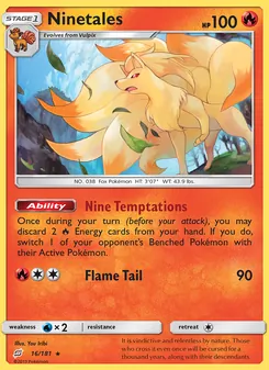 Ninetales — Team Up #16, 2019. Illustrated by You Iribi.