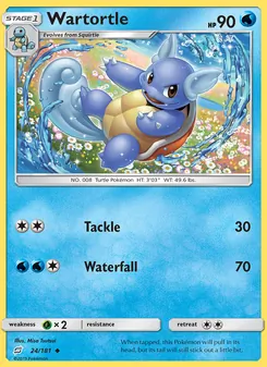 Wartortle — Team Up #24, 2019. Illustrated by Misa Tsutsui.