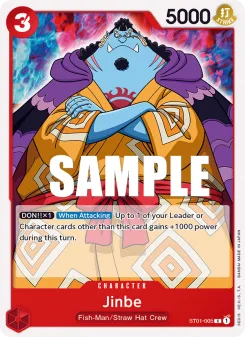 One Piece card ST01-005 artwork