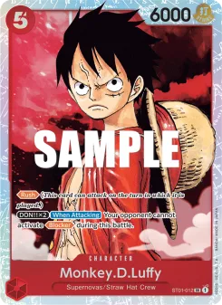 One Piece card ST01-012 artwork
