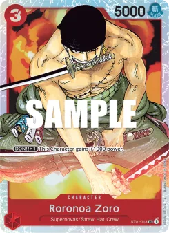 One Piece card ST01-013 artwork