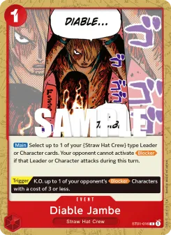 One Piece card ST01-016 artwork