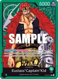 One Piece card ST02-001 artwork