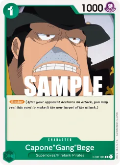 One Piece card ST02-004 artwork