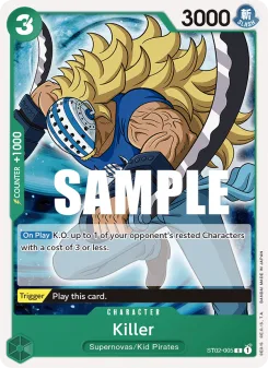 One Piece card ST02-005 artwork