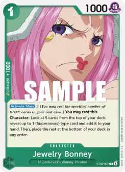 One Piece card ST02-007 artwork
