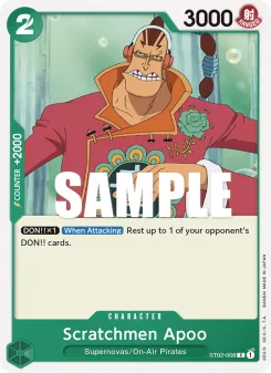 One Piece card ST02-008 artwork