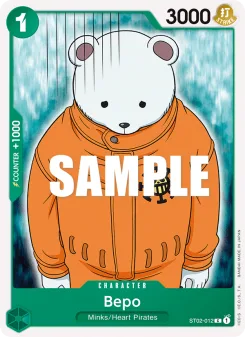 One Piece card ST02-012 artwork