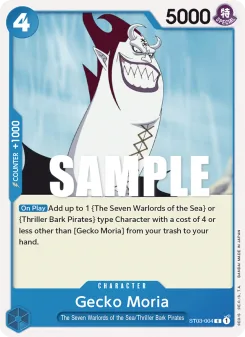 One Piece card ST03-004 artwork