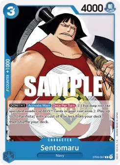 One Piece card ST03-007 artwork