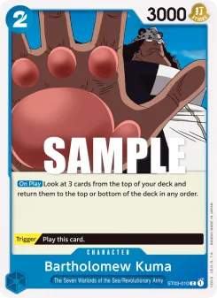 One Piece card ST03-010 artwork