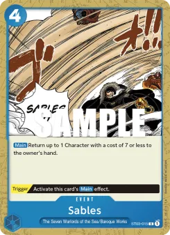 One Piece card ST03-015 artwork
