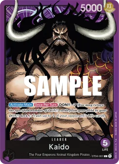 One Piece card ST04-001 artwork