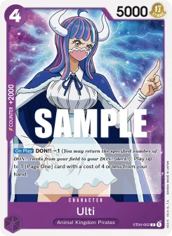 One Piece card ST04-002 artwork