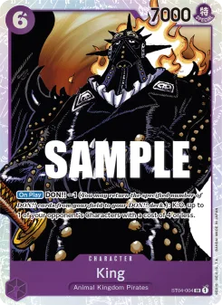 One Piece card ST04-004 artwork