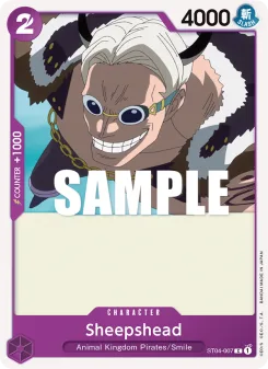 One Piece card ST04-007 artwork