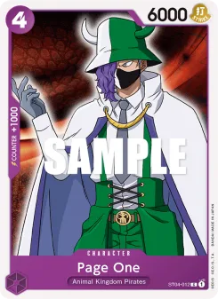 One Piece card ST04-012 artwork