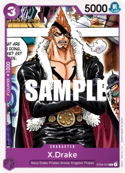 One Piece card ST04-013 artwork